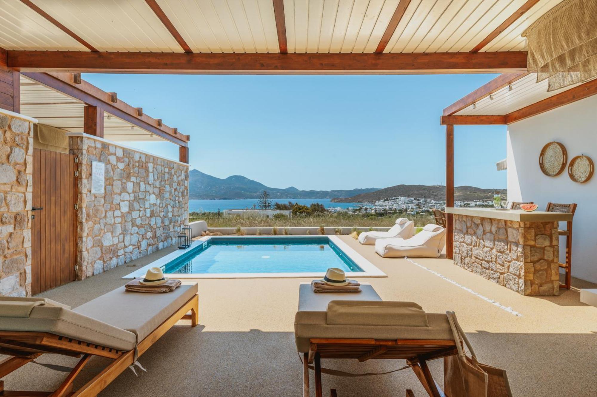 Adriana Luxury Villas Adamantas  Exterior foto